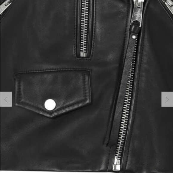 Allsaints Darnley leather jacket - Picture 4 of 9